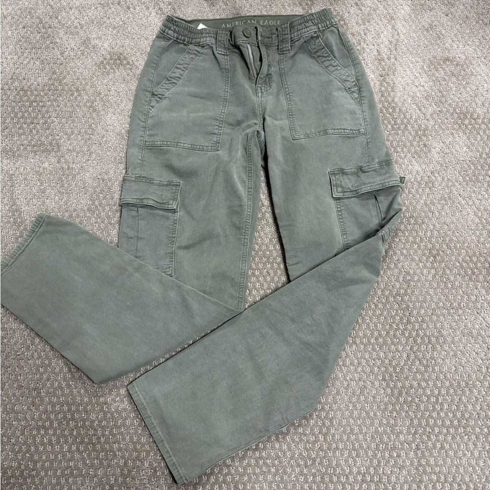 American Eagle Outfitters Olive Cargo Pants